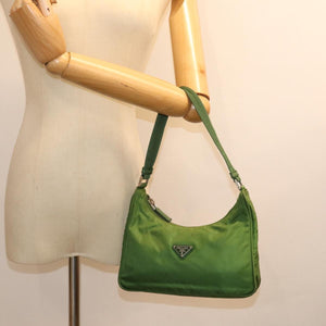 Prada Green nylon mini bag