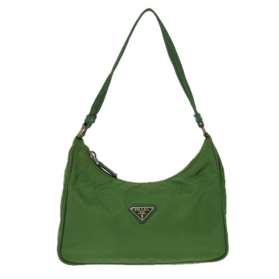 Green nylon mini bag Shoulder bags Prada 