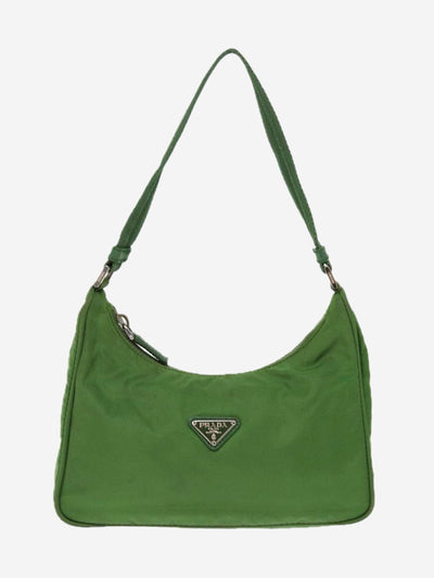 Green nylon mini bag Shoulder bags Prada 