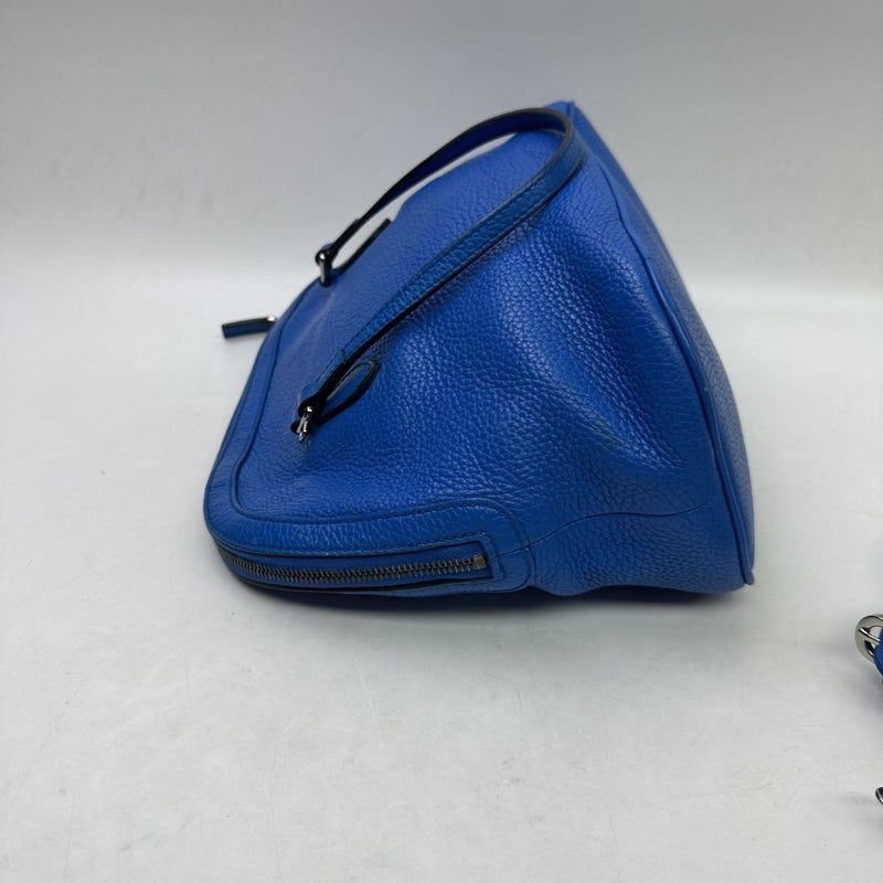 Blue Dome Satchel leather 2way bag