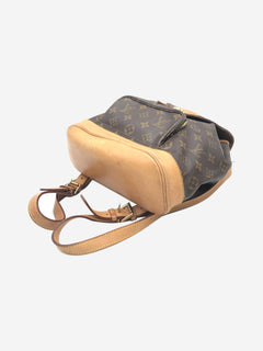 Brown 2000 Montsouris vintage backpack Shoulder bags Louis Vuitton 