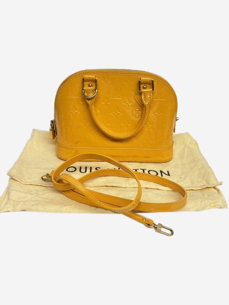 Yellow Alma BB 2way bag Shoulder bags Louis Vuitton 