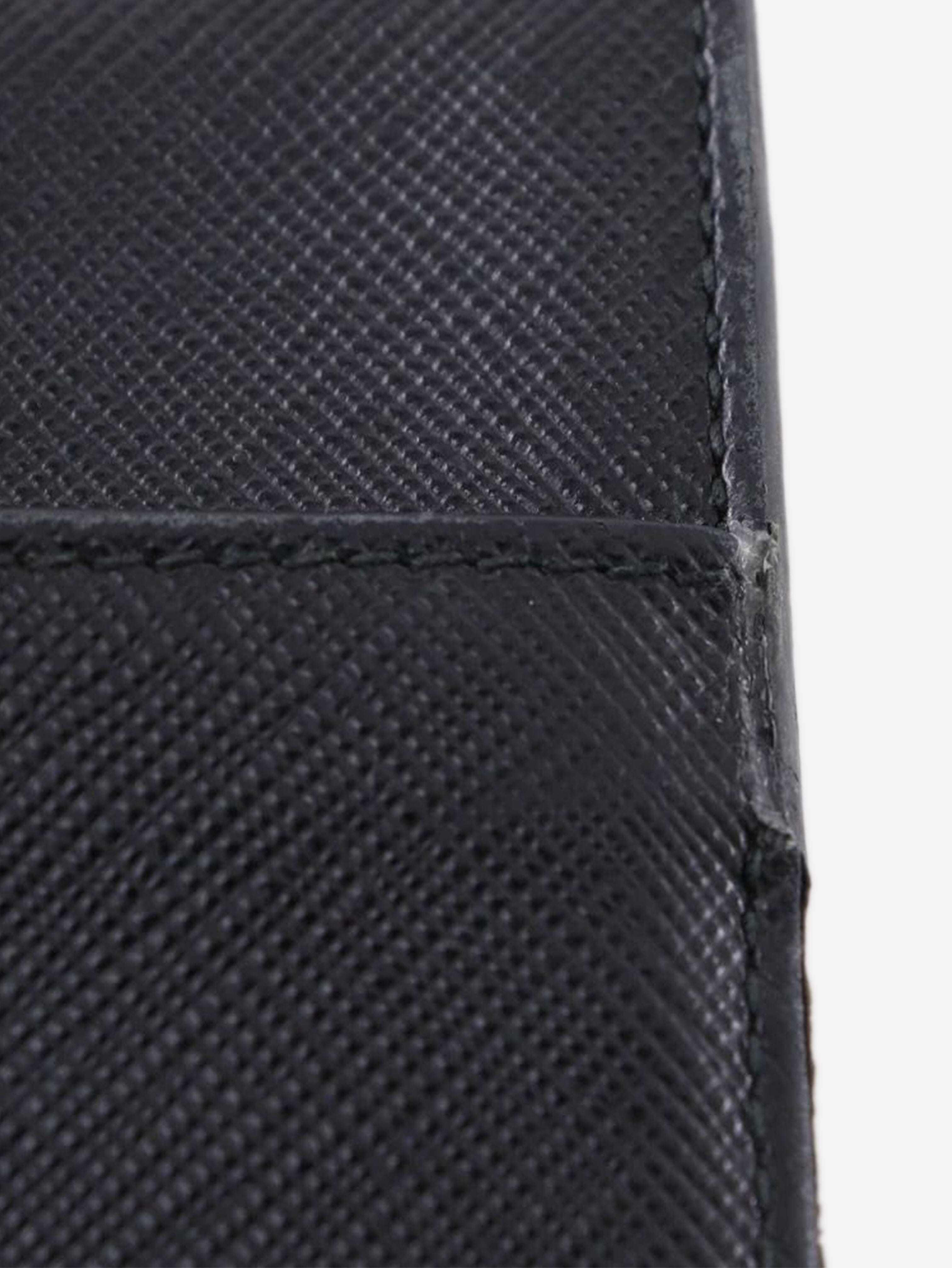 Black Saffiano leather mini crossbody bag Shoulder bags Prada 