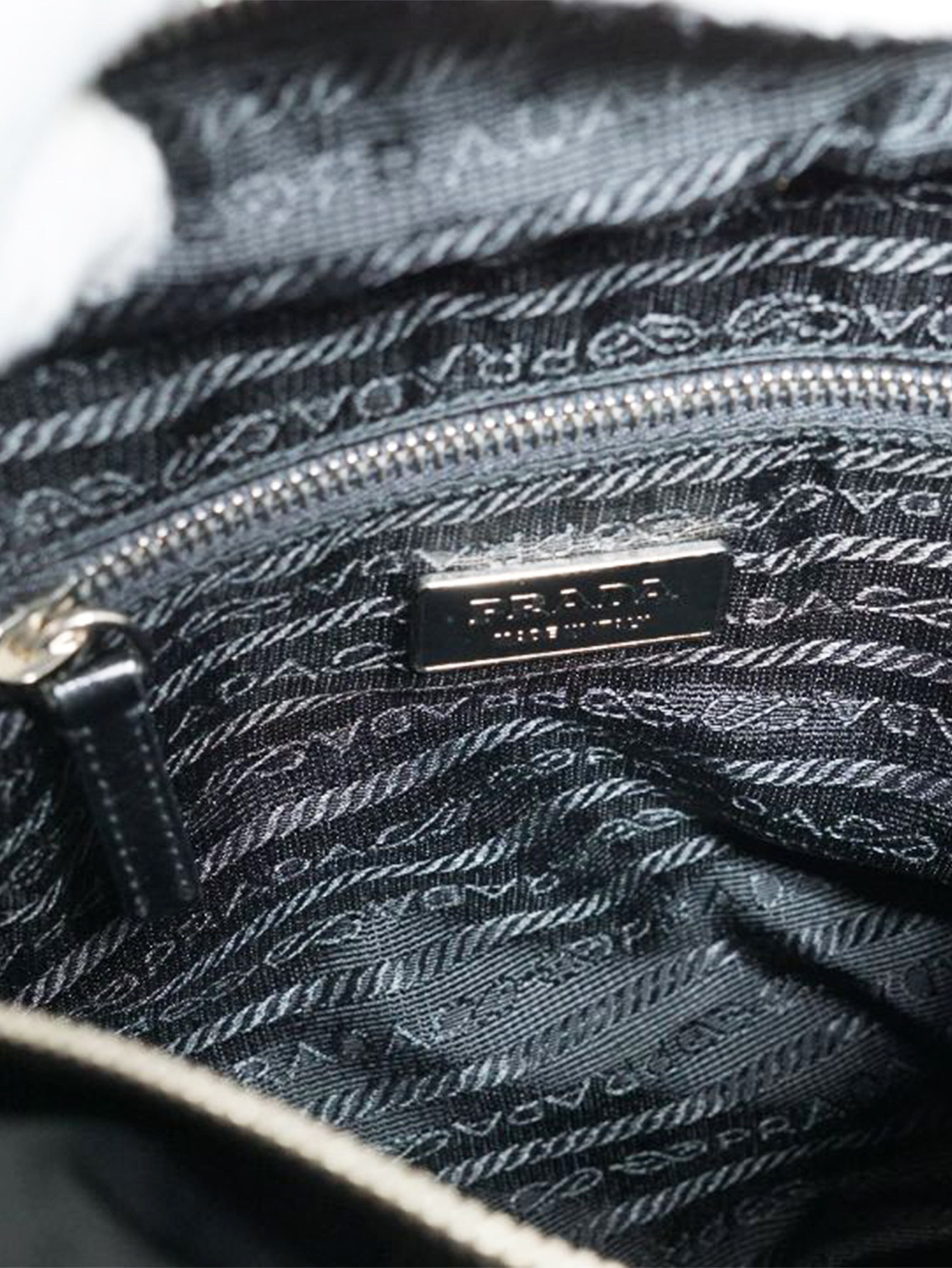 Black nylon tote bag Shoulder bags Prada 