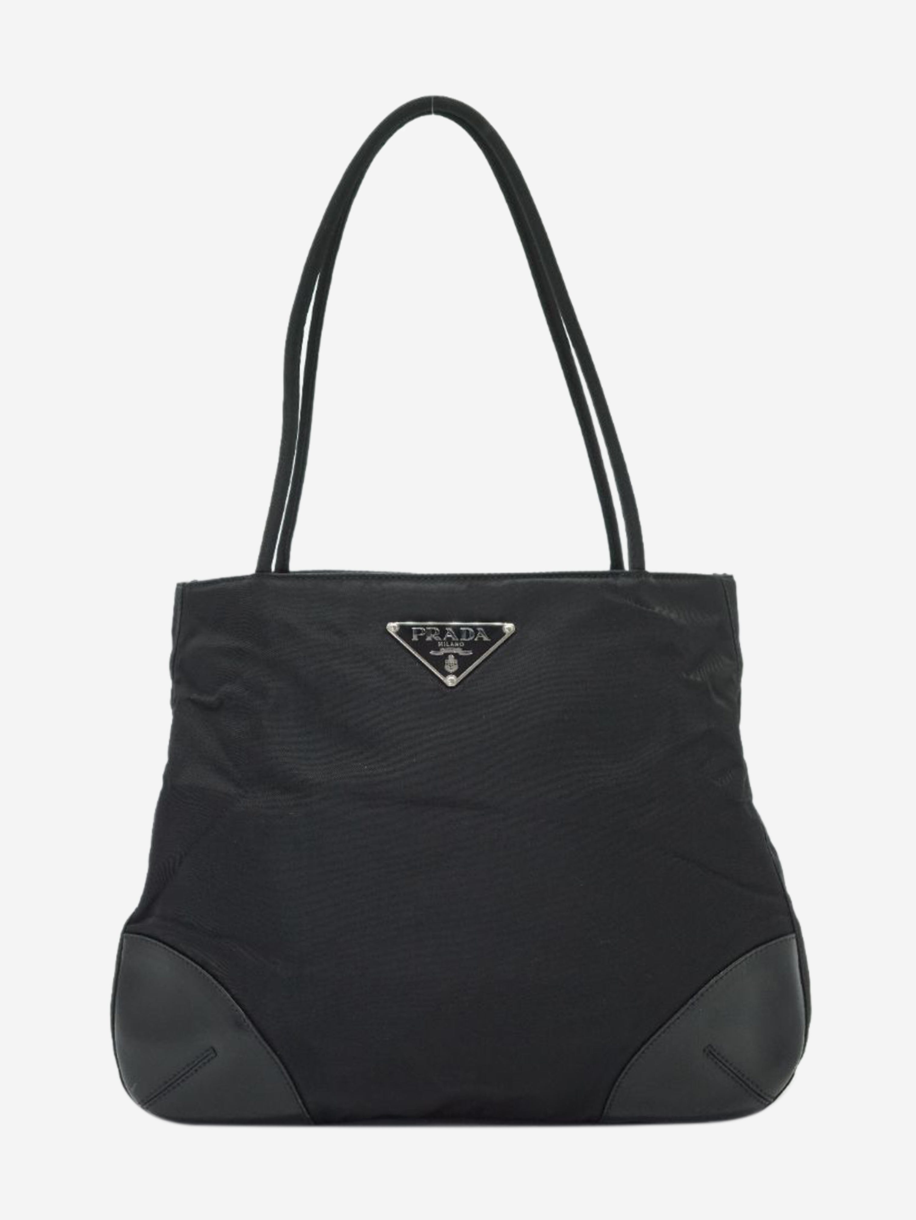 Black nylon tote bag Shoulder bags Prada 