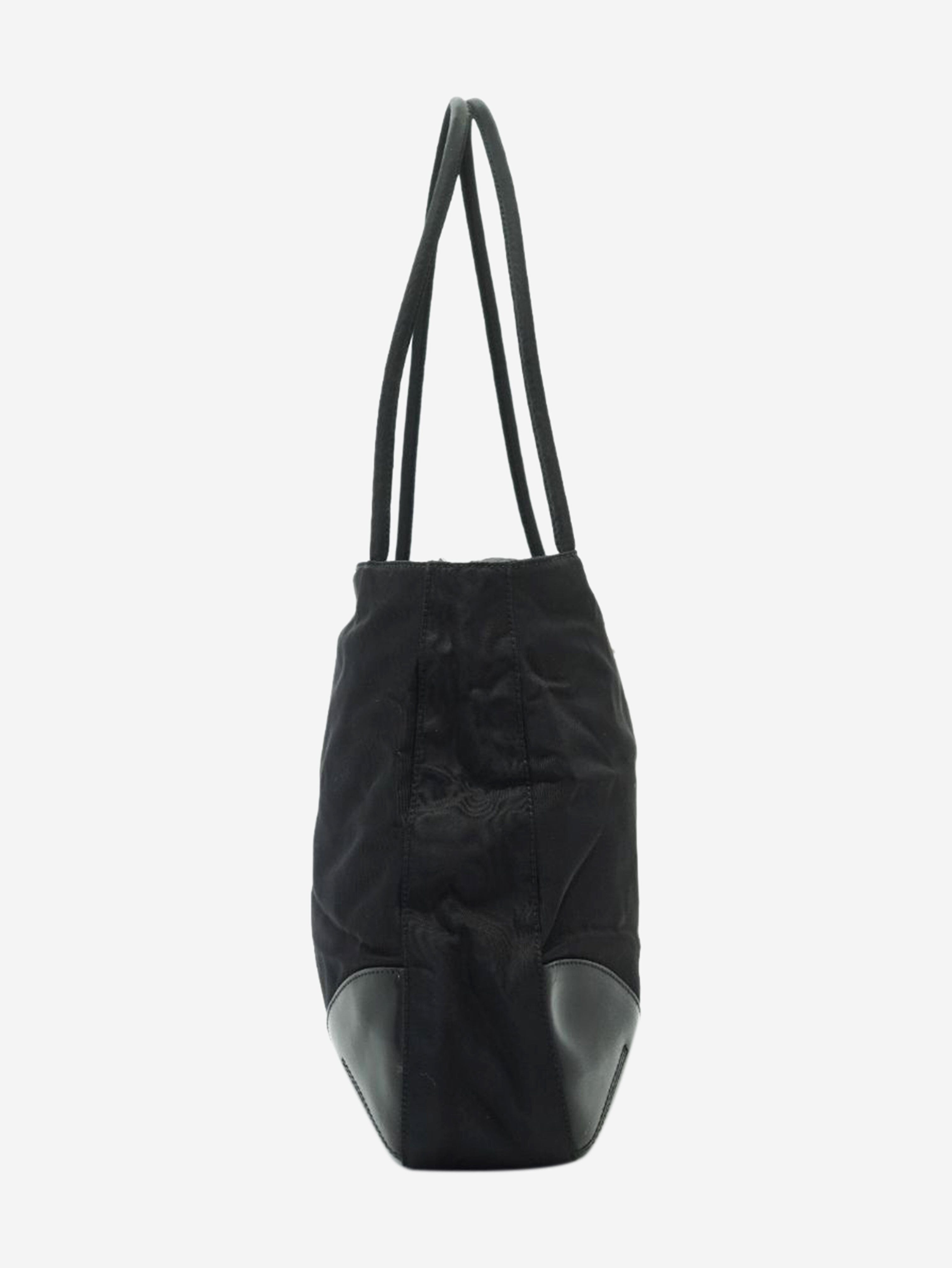 Black nylon tote bag Shoulder bags Prada 
