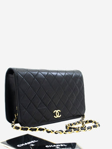 Chanel Black vintage 1997-1999 full-flap chain shoulder bag