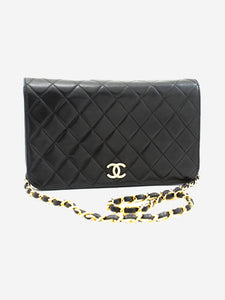 Chanel Black vintage 1997-1999 full-flap chain shoulder bag