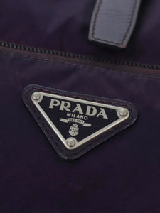 Prada Purple nylon backpack