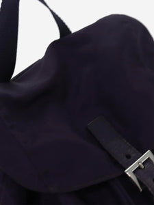 Prada Purple nylon backpack