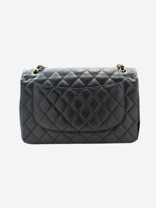 Chanel Black 2012 jumbo caviar Classic double flap bag