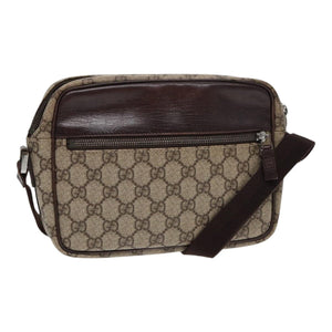 Gucci Brown GG Supreme shoulder bag