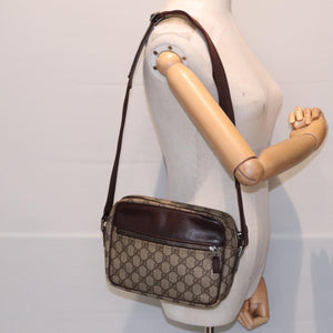 Gucci Brown GG Supreme shoulder bag