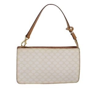 Celine Cream Macadan canvas shoulder bag