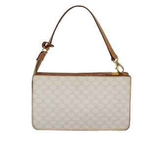 Celine Cream Macadan canvas shoulder bag