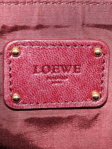 Loewe Neutral Anagram canvas top handle bag