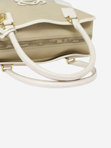 Loewe Neutral Anagram canvas top handle bag