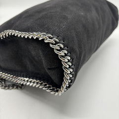 Black Falabella three-chain tote bag