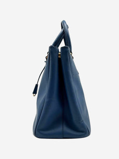 Blue Saffiano leather Galleria 2way bag Shoulder bags Prada 