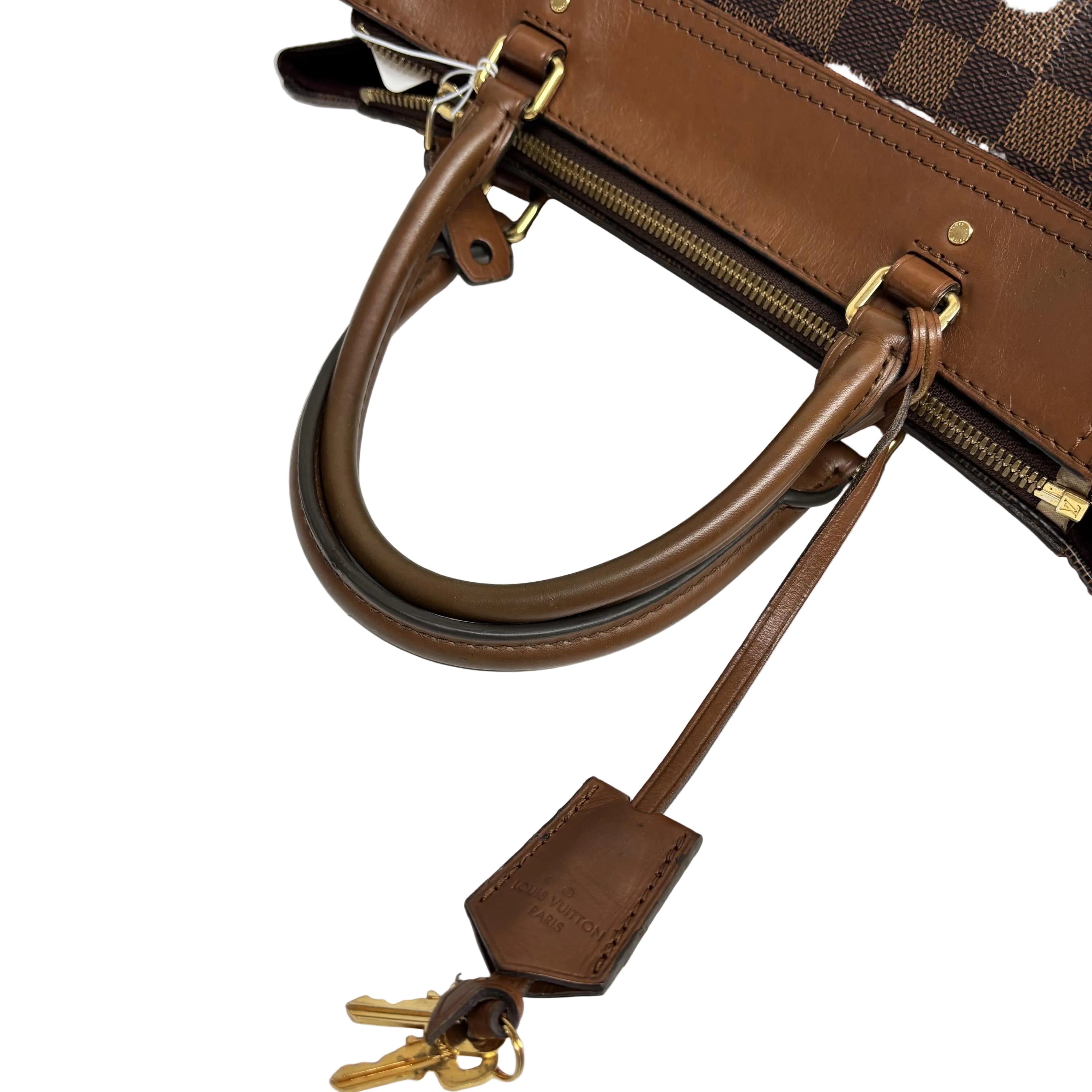 Brown 2014 Damier Ebene Greenwich bag Shoulder bags Louis Vuitton 