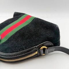 Black suede Ophidia shoulder bag Shoulder bags Gucci 