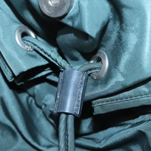 Prada Dark green nylon backpack