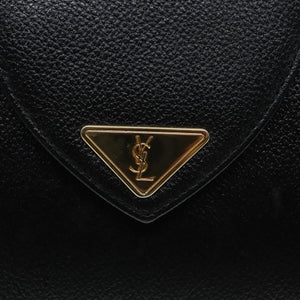 Saint Laurent Black leather clutch