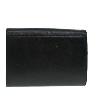 Saint Laurent Black leather clutch