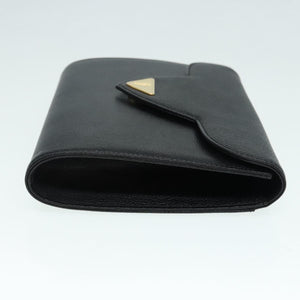 Saint Laurent Black leather clutch