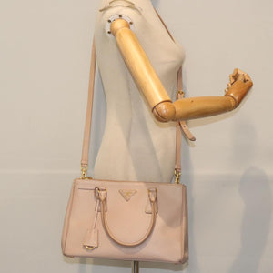 Prada Blush Galleria Saffiano leather 2way bag