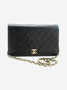 Chanel Black vintage 1996-1997 full-flap chain shoulder bag