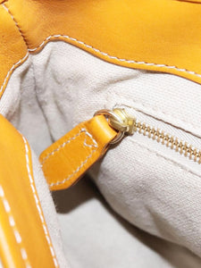 Burberry Burberry Brown BURBERRY Nova Check Shoulder Bag PVC Leather Beige Gold Yellow Brown Auth 95338 - size