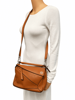 Brown small Puzzle bag Shoulder bags Loewe 