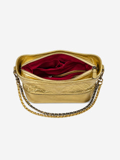 Gold 2017 calfskin Gabrielle crossbody bag Cross-body Bags Chanel 