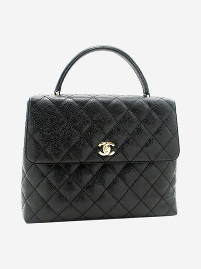 Black vintage 2002 medium Trendy CC shoulder bag Satchel/Top Handle Bag Chanel 