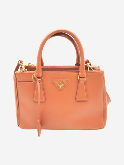 Orange small Saffiano Galleria 2way bag Shoulder bags Prada 