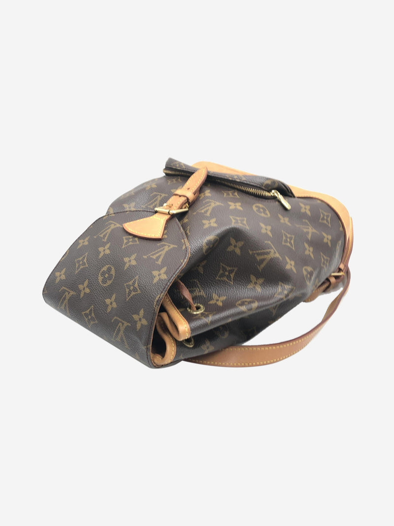 Brown 2000 Montsouris vintage backpack Shoulder bags Louis Vuitton 