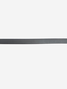 Louis Vuitton Black Damier Graphite belt - size 44