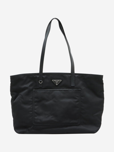 Black Tessuto nylon tote bag Tote Bags Prada 