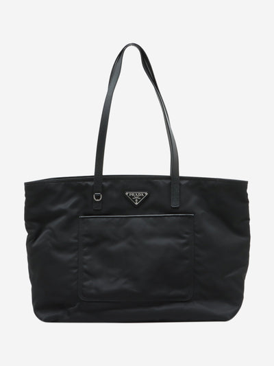 Black Tessuto nylon tote bag Tote Bags Prada 