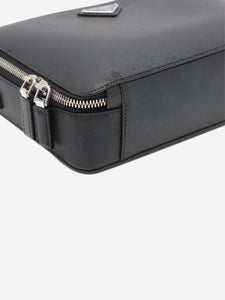 Prada Black Saffiano leather crossbody bag