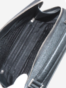 Prada Black Saffiano leather crossbody bag