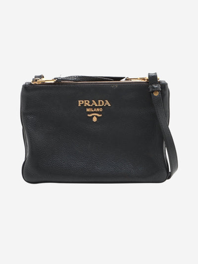 Black Vitello Phenix shoulder bag Shoulder bags Prada 