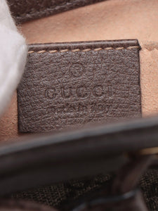 Gucci Brown GG Ophidia bucket bag