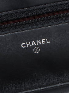 Chanel Black lambskin 2013 Wallet On Chain
