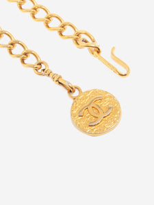 Chanel Gold Coco Mark 1982 chain belt