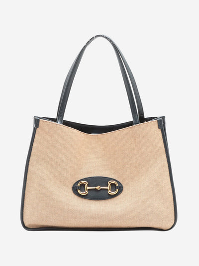 Neutral Princeton canvas tote Top Handle Bags Gucci 