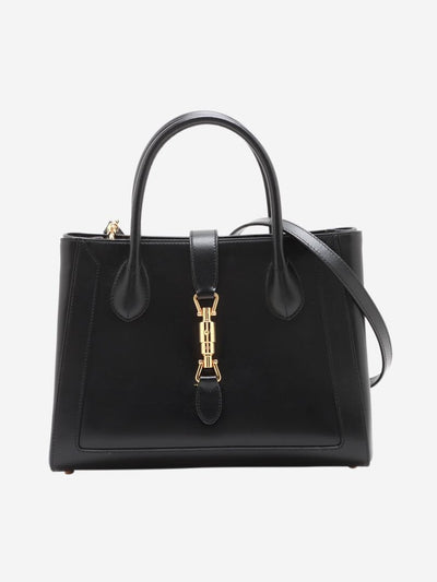 Black 1961 Jackie leather top handle bag Shoulder bags Gucci 