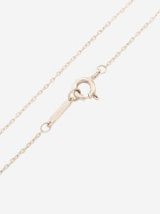 Tiffany & Co. Sterling silver Heart and Key necklace