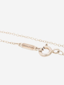 Tiffany & Co. Sterling silver Heart and Key necklace